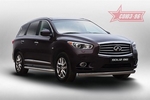 Передняя защита для Infiniti QX60 (2013-2015)