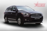 Передняя защита для Infiniti QX60 (2013-2015)
