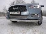 Передняя защита для Infiniti QX60 (2016-н.в.)
