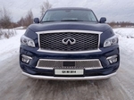 Передняя защита для Infiniti QX80 (2013-н.в.)