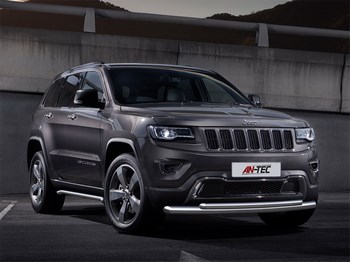 Передняя защита для Jeep Grand Cherokee (2013-2015) - ОбвесКарРу VIN: Antek-JEEP.48.1364. 