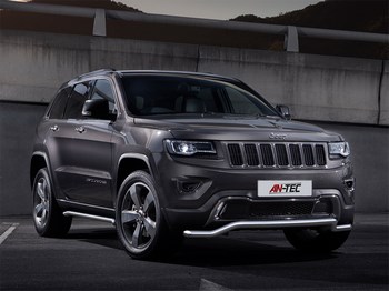 Передняя защита для Jeep Grand Cherokee (2013-2015) - ОбвесКарРу VIN: Antek-JEEP.48.1363. 