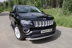 Передняя защита для Jeep Compass (2013-2015)