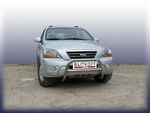Передняя защита для Kia Sorento (2006-2009)
