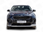 Передняя защита для Kia Sportage (2016-н.в.)