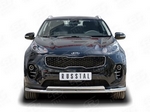 Передняя защита для Kia Sportage (2016-н.в.)