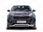 Передняя защита для Kia Sportage (2016-н.в.)