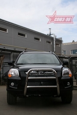 Передняя защита для Kia Sportage (2008-2010)