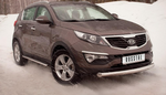 Передняя защита для Kia Sportage (2010-2014)