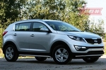 Передняя защита для Kia Sportage (2010-2014)