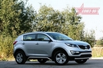 Передняя защита для Kia Sportage (2010-2014)