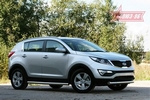 Передняя защита для Kia Sportage (2010-2014)