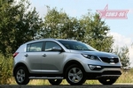 Передняя защита для Kia Sportage (2010-2014)