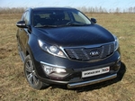 Передняя защита для Kia Sportage (2014-2015)