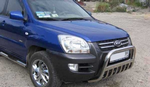 Передняя защита для Kia Sportage (2008-2010)