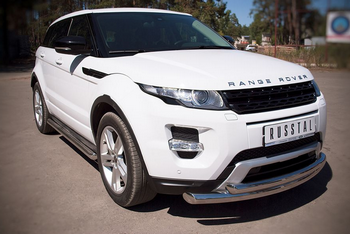 Передняя защита для Land Rover Range Rover Evoque Dynamic (2011-2015) - ОбвесКарРу VIN: REDZ-000657. 