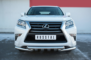 Передняя защита для Lexus GX460 (2013-2015) - ОбвесКарРу VIN: LGXZ-001844. 