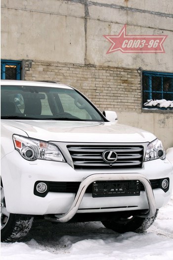 Передняя защита для Lexus GX460 (2009-2013) - ОбвесКарРу VIN: GX46.56.1003. 