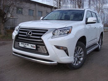 Передняя защита для Lexus GX460 (2013-2015) - ОбвесКарРу VIN: LEXGX46014-05. 