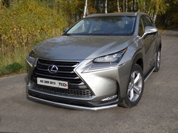 Передняя защита для Lexus NX200 (2014-2017) - ОбвесКарРу VIN: LEXNX20014-04. 