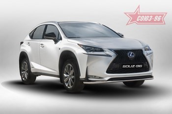 Передняя защита для Lexus NX F-Sport (2014-2015) - ОбвесКарРу VIN: LENX.48.5174. 