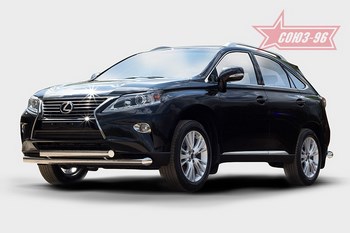 Передняя защита для Lexus RX270/350/450h (2012-2015) - ОбвесКарРу VIN: LERX.48.1495. 