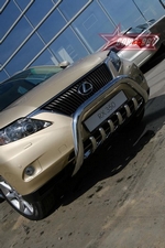 Передняя защита для Lexus RX350 (2009-2012)
