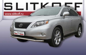 Передняя защита для Lexus RX350 (2009-2012) - ОбвесКарРу VIN: LRX35008. 