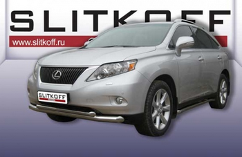 Передняя защита для Lexus RX350 (2009-2012) - ОбвесКарРу VIN: LRX35007. 