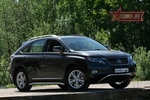 Передняя защита для Lexus RX450h (2009-2012)