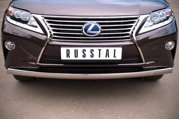 Передняя защита для Lexus RX (2012-2015) - ОбвесКарРу VIN: LRXZ-000412. 