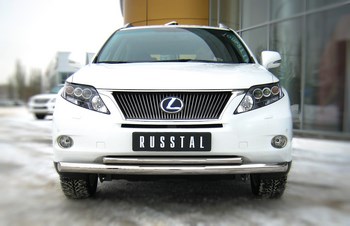 Передняя защита для Lexus RX (2009-2012) - ОбвесКарРу VIN: LRXZ-000401. 