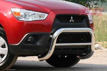 Передняя защита для Mitsubishi ASX (2010-2012) - ОбвесКарРу VIN: MASX.56.1124. 