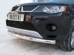Передняя защита для Mitsubishi Outlander XL (2006-2009)