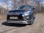Передняя защита для Mitsubishi Outlander (2015-)
