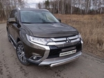 Передняя защита для Mitsubishi Outlander (2015-)