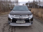 Передняя защита для Mitsubishi Outlander (2015-)