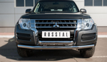 Передняя защита для Mitsubishi Pajero 4 (2014-н.в.)