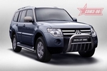 Передняя защита для Mitsubishi Pajero 4 (2011-2014)