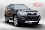 Передняя защита для Mitsubishi Pajero 4 (2011-2014)