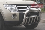 Передняя защита для Mitsubishi Pajero 4 (2006-2011)