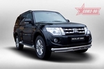 Передняя защита для Mitsubishi Pajero 4 (2011-2014)