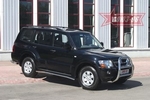 Передняя защита для Mitsubishi Pajero 3 (2000-2006)