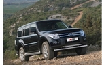 Передняя защита для Mitsubishi Pajero 4 (2006-2011)