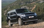 Передняя защита для Mitsubishi Pajero 4 (2006-2011)