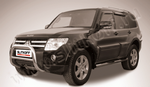 Передняя защита для Mitsubishi Pajero 4 (2006-2011)