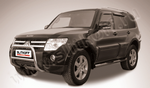 Передняя защита для Mitsubishi Pajero 4 (2006-2011)