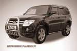 Передняя защита для Mitsubishi Pajero 4 (2006-2011)