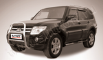 Передняя защита для Mitsubishi Pajero 4 (2006-2011)