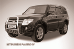 Передняя защита для Mitsubishi Pajero 4 (2006-2011)